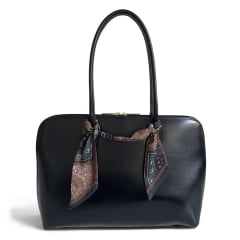Lenço para Bolsa Marrom Estampado Lenço para Bolsa Marrom Estampado