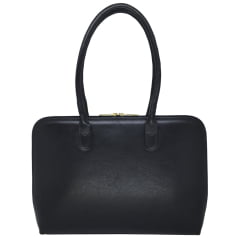 Bolsa Notebook Feminina Couro Preta Clarice | PRÉ-VENDA