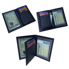 Kit 2 Porta Cartões Feminino Couro Carteira Cloe Kit 2 Porta Cartões Feminino Couro Carteira Cloe