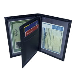Kit Presente Porta Passaporte e Cartões Feminino Couro 