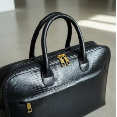 Pasta de Couro Feminina Executiva Notebook Helô